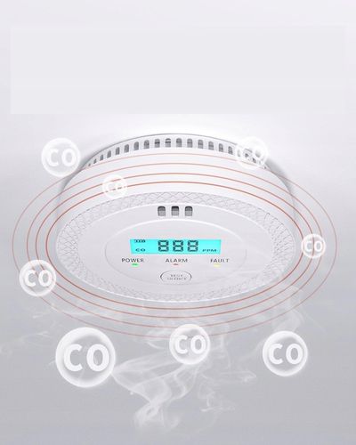 CZUJNIK CZADU GAZU WYKRYWACZ DETEKTOR TLENKU WĘGLA BEZPRZEWODOWY LCD ALARM na Arena.pl