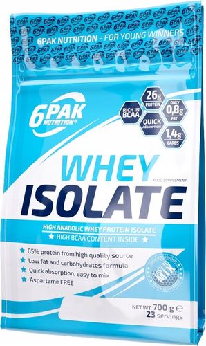 6PAK WHEY ISOLATE 700 G WHITE CHOCOLATE na Arena.pl