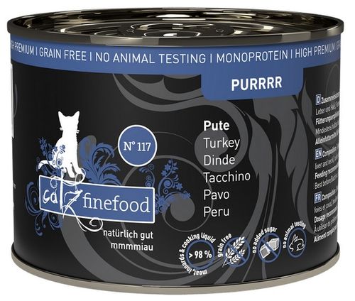 Catz Finefood Purrrr N.117 Indyk puszka 200g na Arena.pl