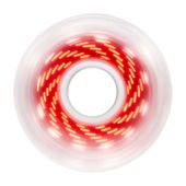 Zestaw 4 kółek Luminous 80mm/85A Pixel Clear Vortex Red LED