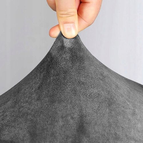 POKROWIEC NA KRZESŁO SKANDYNAWSKIE SZARY WELUR ELASTYCZNY GRUBY UNIWERSALNY na Arena.pl