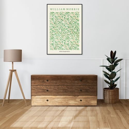 Obraz 50x70cm Design Willow Bough Pattern, Morris Vintage do Salonu na Arena.pl