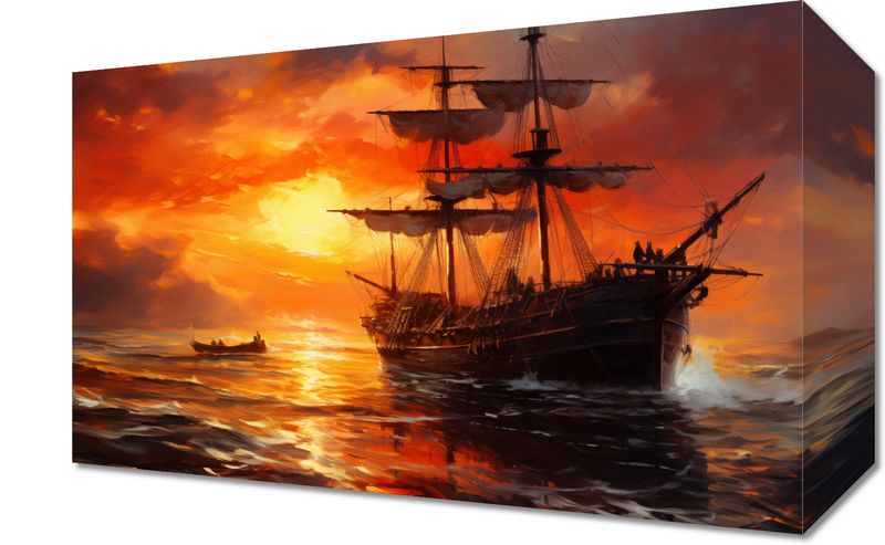 Obraz 30x20cm Ogień na Wodzie zdjęcie 1