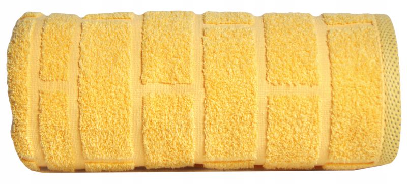 Ręcznik Brick 70x140 Greno żółty zdjęcie 1