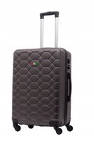 WALIZKA PODRÓŻNA ROZMIAR ŚREDNI M 4KOŁA 60L BAGIA ABS AMSTERDAM KOLORY