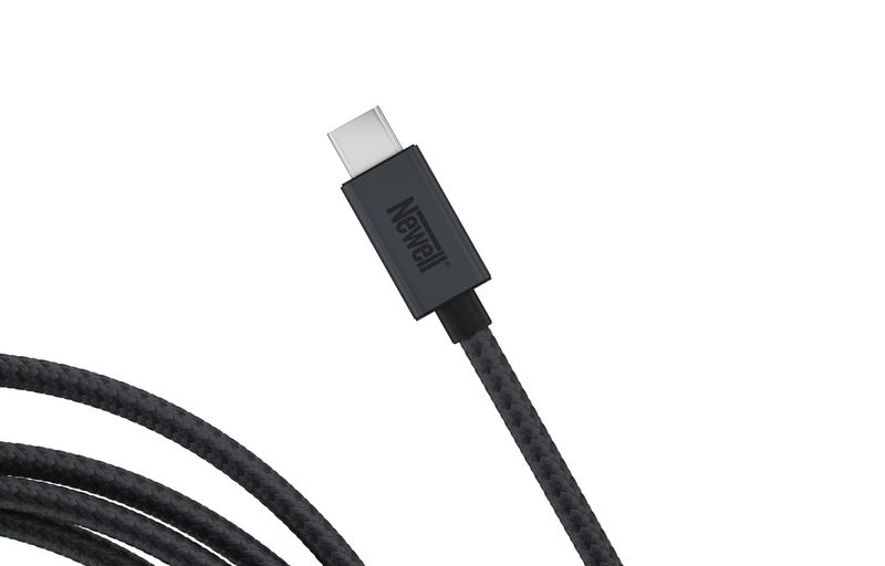 Kabel Newell USB C - USB-C 3.2 Gen 2 - 2 m, grafitowy zdjęcie 3
