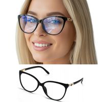 OKULARY DAMSKIE ZERÓWKI OPRAWKI KOMPUTERA FILTR BLUE LIGHT POLARZONE