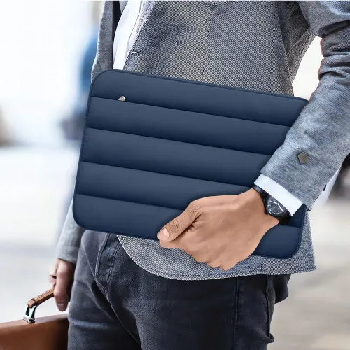 torba tech-protett fluffy na laptopa 13-14 - granatowa na Arena.pl