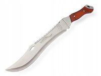 Maczeta BSH Adventure stal częściowo ząbkowana 30,50 cm futerał