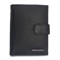 Portfel męski skórzany RFID Bellugio - czarny