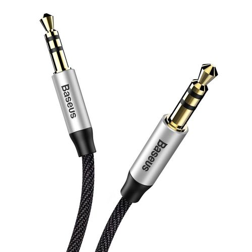 BASEUS M30 AUX CABLE 100CM SILVER/BLACK na Arena.pl