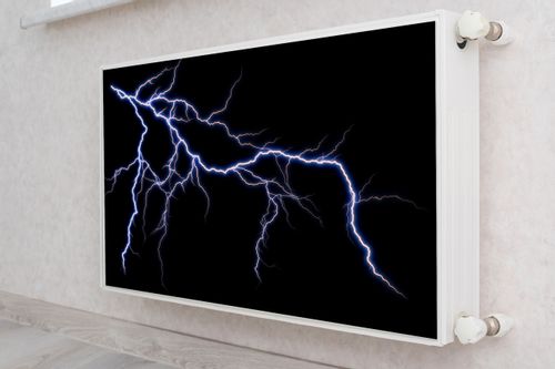 Magnetyczna MATA Na Kaloryfer Piorun Abstrakcja 100cm x 60cm na Arena.pl