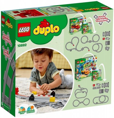 Klocki DUPLO Tory kolejowe na Arena.pl