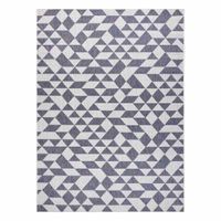 RUG/LU/VINEA/GEOMETRIC/CREAM+BLUE/120x170