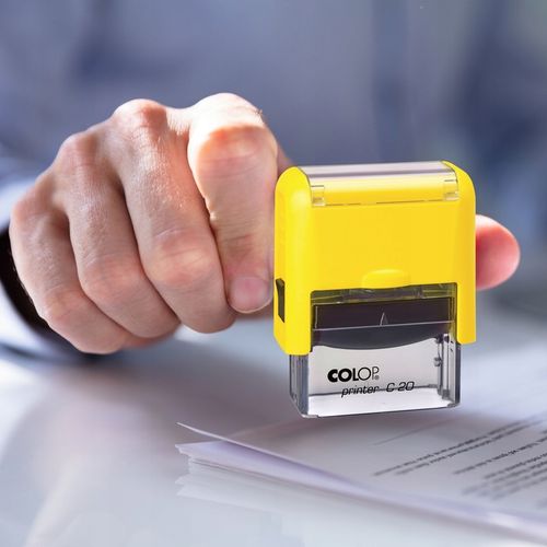 COLOP C20 Pieczątka do 4 wersów FIRMOWA LEKARSKA IMIENNA BIUROWA - kolory na Arena.pl