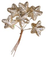 GWIAZDKI STYROPIANOWE NA DRUCIKU 6SZT NA STROIK