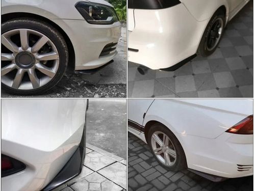 2x SPLITTER DOKŁADKA LISTWA ZDERZAKA TYLNEGO Tył UNIWERSALNE Tuning POŁYSK! na Arena.pl