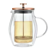 zaparzacz tłokowy do kawy/herbaty termiczny 600ml klausberg kb-7722