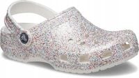 Dziecięce Buty Chodaki Crocs Classic Glitter 23-24