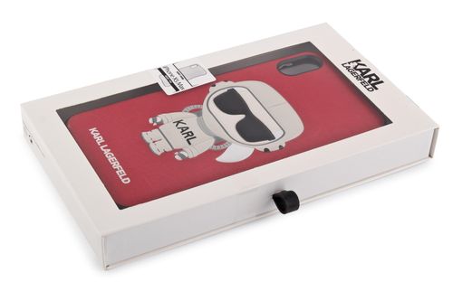 KARL LAGERFELD HARDCASE - iPhone XS Max - RED SPACE na Arena.pl