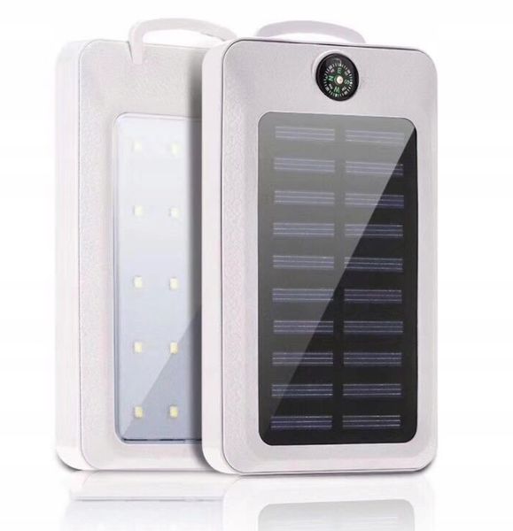 POWERBANK SOLARNY PANCERNY 20000MAH 2xUSB LATARKA zdjęcie 5
