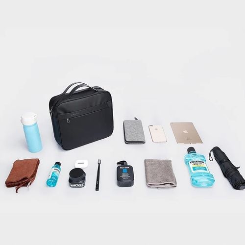 KOSMETYCZKA PODRÓŻNA męska wisząca z haczykiem rozkładana Pojemny organizer na Arena.pl