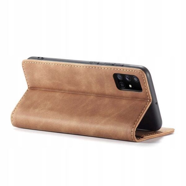 Spacecase Wallet Galaxy A71 Light Brown zdjęcie 13