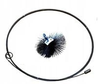 Zestaw do czyszczenia komina od dołu DRUT 12M + szczotka 200mm