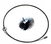 Zestaw do czyszczenia komina od dołu DRUT 12M + szczotka 200mm