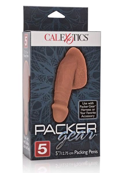 proteza na penisa calexotics brązowa 12.8 cm zdjęcie 2