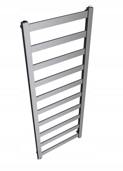 Grzejnik łazienkowy PANDORA INSERT 140/50 SREBRNY zdjęcie 1