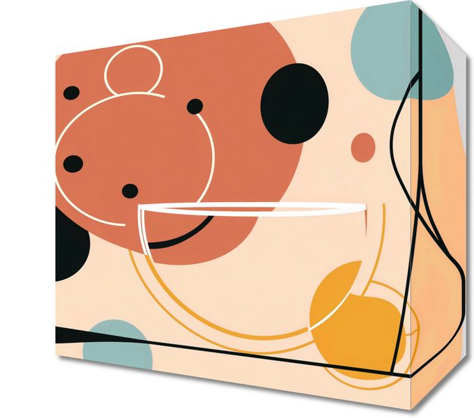 Obraz 20x20cm Harmonia Ciepła zdjęcie 1