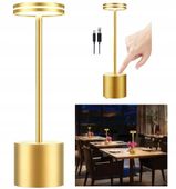 Lampka Nocna Stołowa Biurkowa Nowoczesna Lampa LED Bezprzewodowa Dotykowa