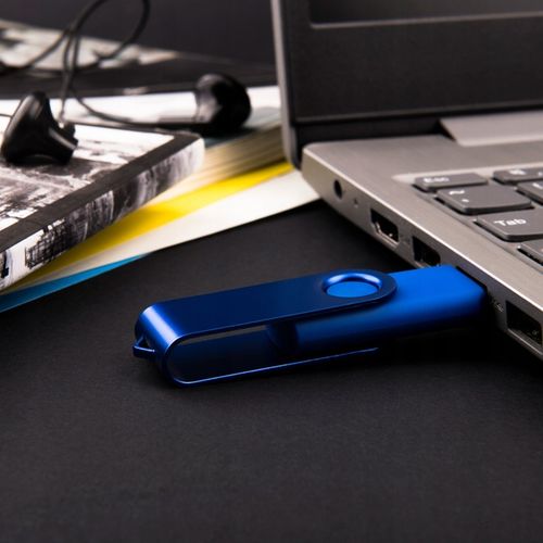 ZESTAW PENDRIVE 16 GB USB 2.0 FLASH DRIVE PAMIĘĆ 4 szt MemoRabbit niebieski na Arena.pl