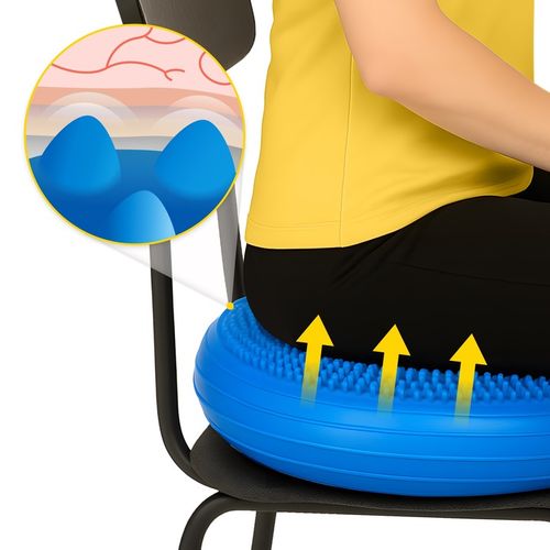 PODUSZKA SENSOMOTORYCZNA DO REHABILITACJI SIEDZENIA KRZESŁO JEŻYK 60 na Arena.pl