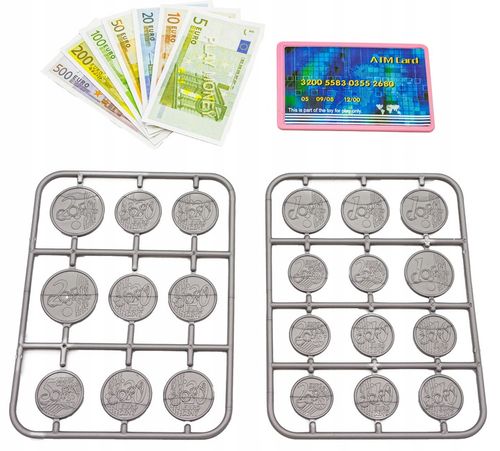 Edukacyjna Kasa Fiskalna Sklepowa Dla Dzieci Wózek Kalkulator Akcesoria na Arena.pl