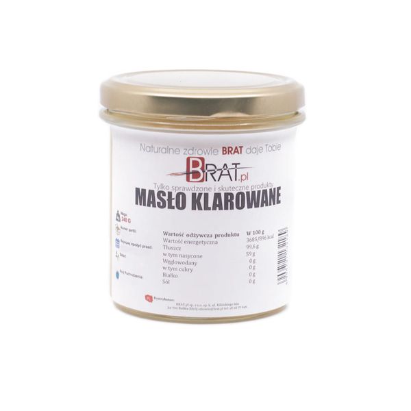 Masło klarowane 240g zdjęcie 1