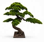 Sztuczne drzewko bonsai 120 x 120 cm - Jak żywe mieszkanie biuro pod schody