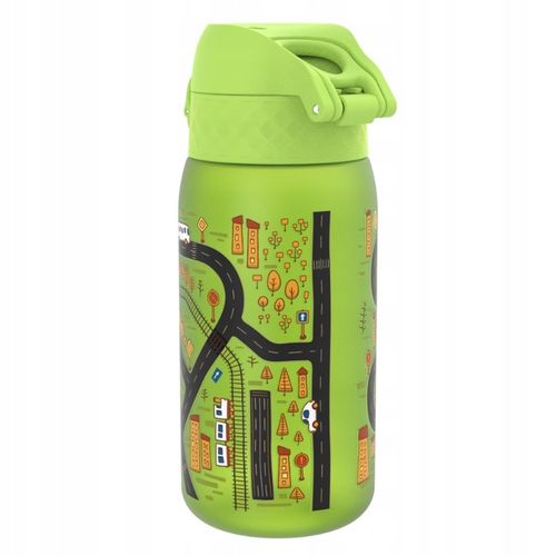 BUTELKA BIDON NA WODĘ ZIELONY AUTKA AUTA SAMOCHODY POJAZDY ION8 0,35 l na Arena.pl