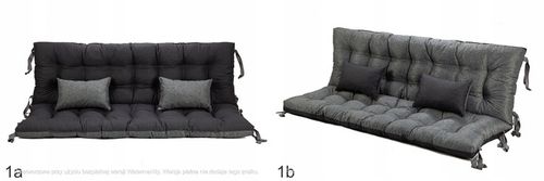 Poduszka na ławkę/huśtawkę ogrodowa wymiar 170x50x70 Wysoka Jakość na Arena.pl