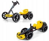 ELEKTRYCZNY GOKART DLA DZIECKA NA AKUMULATOR PILOT LED BOLT MILLY MALLY