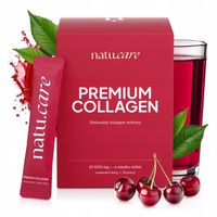 Kolagen Do Picia Na stawy Wołowy w Proszku 10000 mg Natu Care Wiśniowy