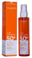 clarins sun care water mist body spf 50 150ml