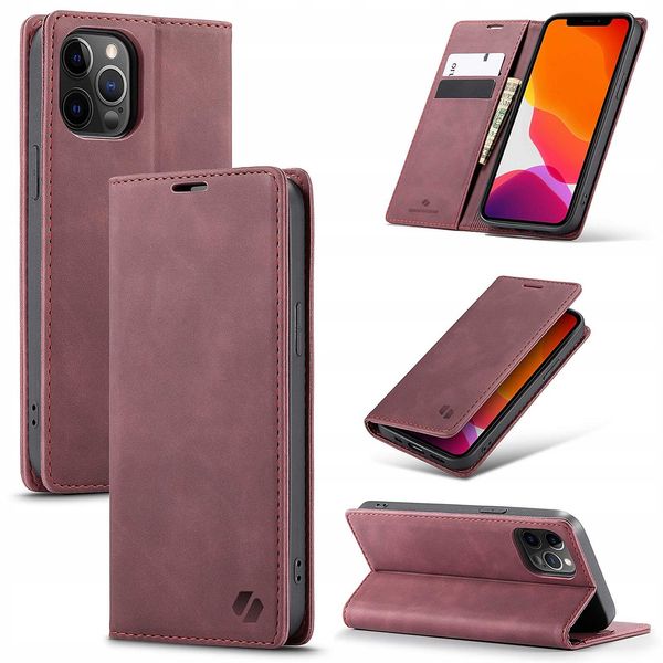 Spacecase Wallet Iphone 12 Pro Max Red zdjęcie 7