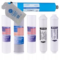 KOMPLET WKŁADÓW OSMOZA DO FILTRÓW RO7 RO6 MEMBRANA