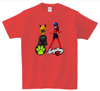 Koszulka T-shirt Biedronka i Czarny Kot