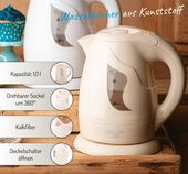 AD 08 beige Czajnik plastikowy 1,0 L