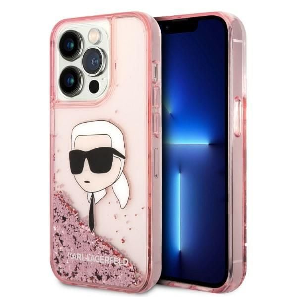 Etui Karl Lagerfeld do iPhone 14 Pro Max, Różowy zdjęcie 1