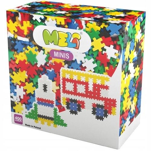 KLOCKI KONSTRUKCYJNE Wafle MELI Minis 400 elementów na Arena.pl