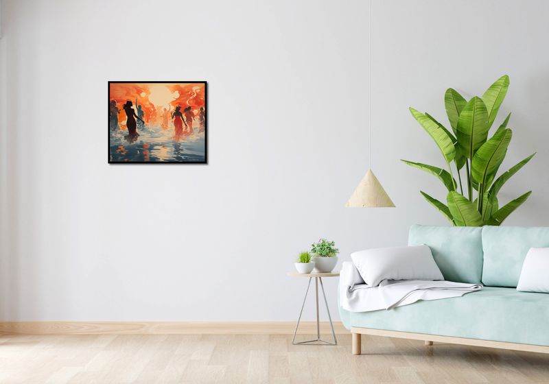 Plakat 60x50cm Taneczny Żar zdjęcie 4